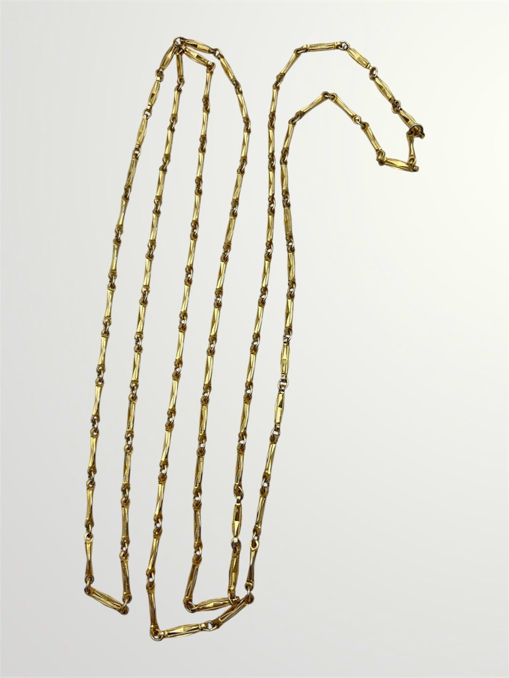 Vintage Delicate Gold Chain Necklace